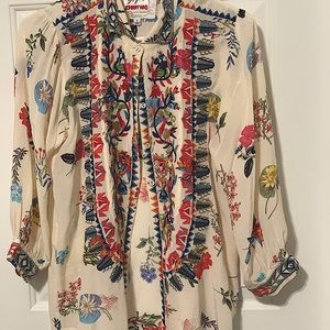Fully Embroidered Biya Button Down